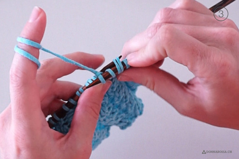 How to knit cables without a cable needle DONNAROSSA