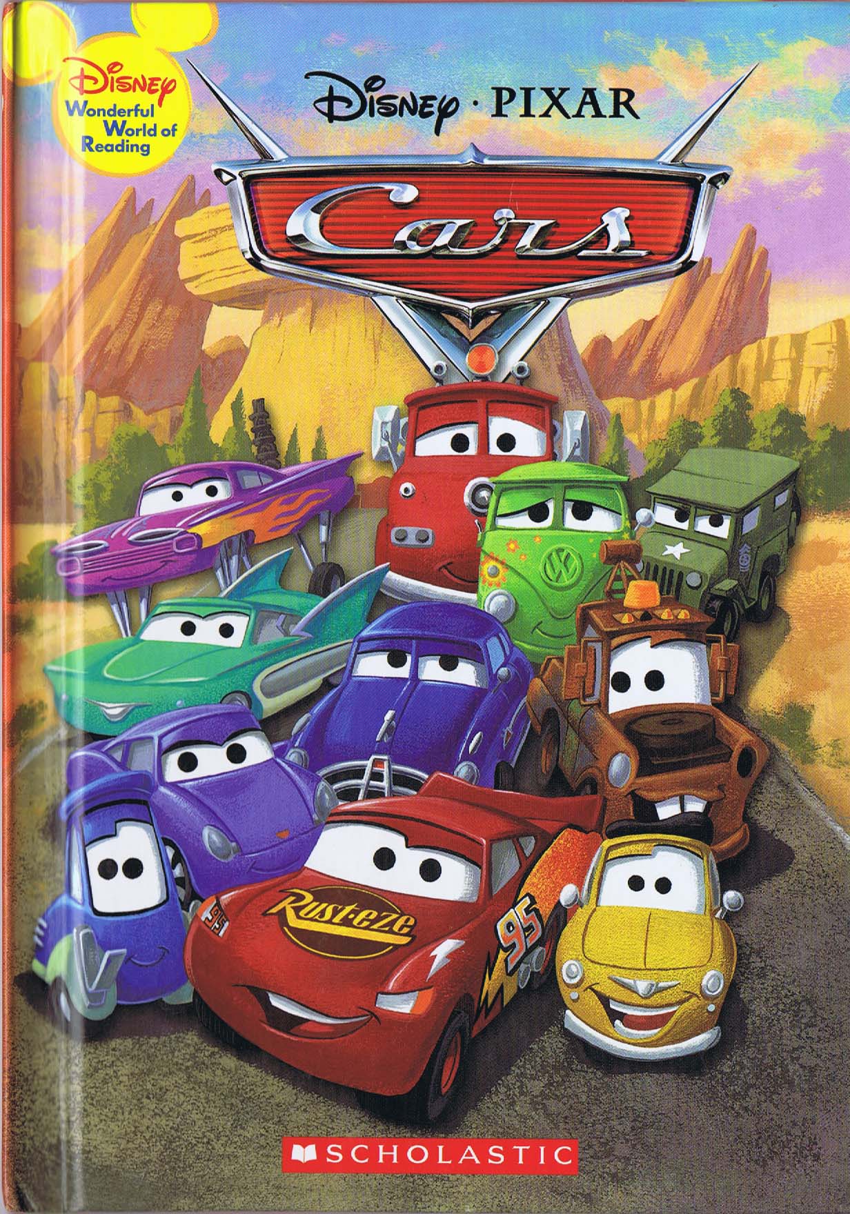 CARS Disney Wonderful World of Reading, 2006 HC