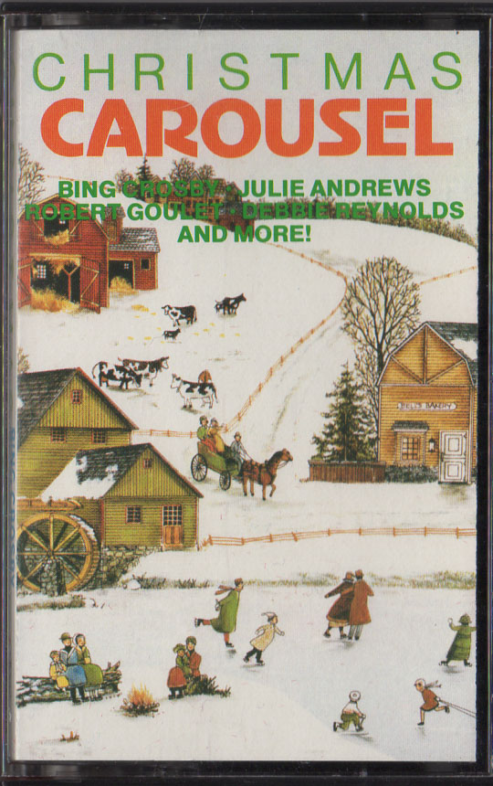 Christmas Carols Cassette CHRISTMAS CAROUSEL Various Artists, CBS Cassette BT15398