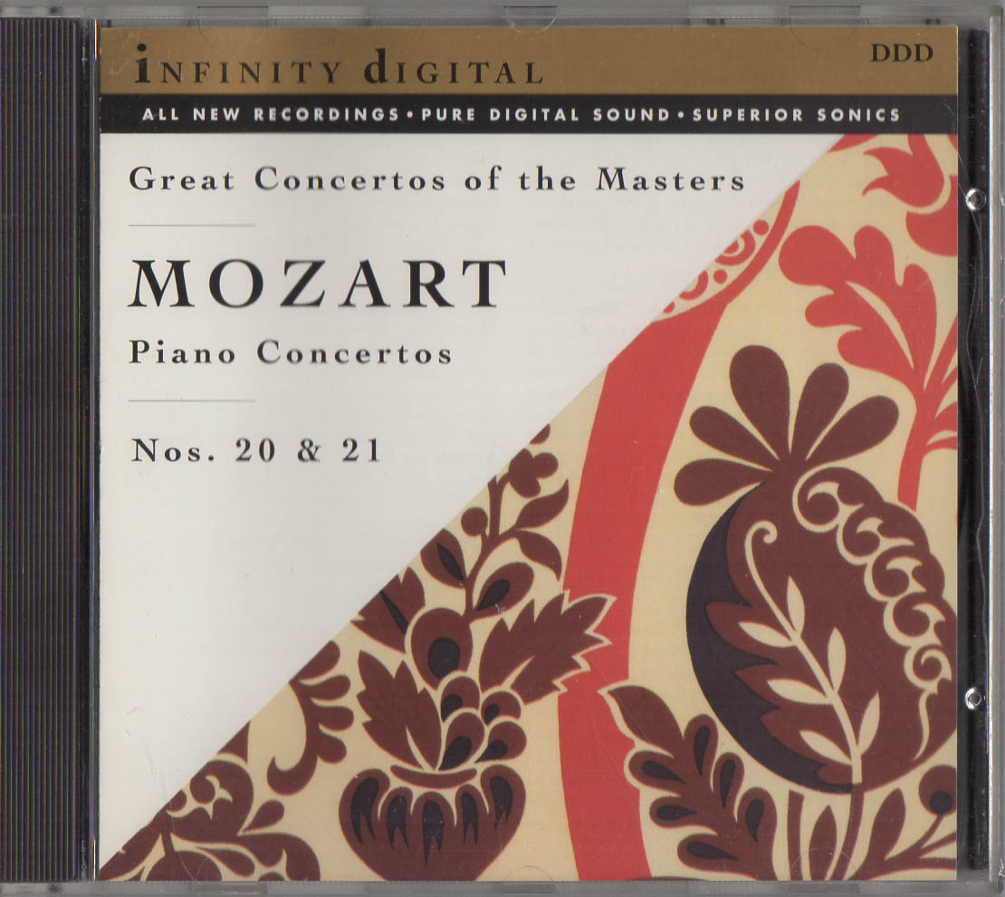 Great Concertos MOZART PIANO CONCERTOS Nos. 20 & 21 CD