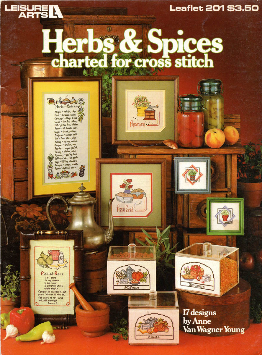 HERBS & SPICES Anne Van Wagner Young, Leisure Arts 201