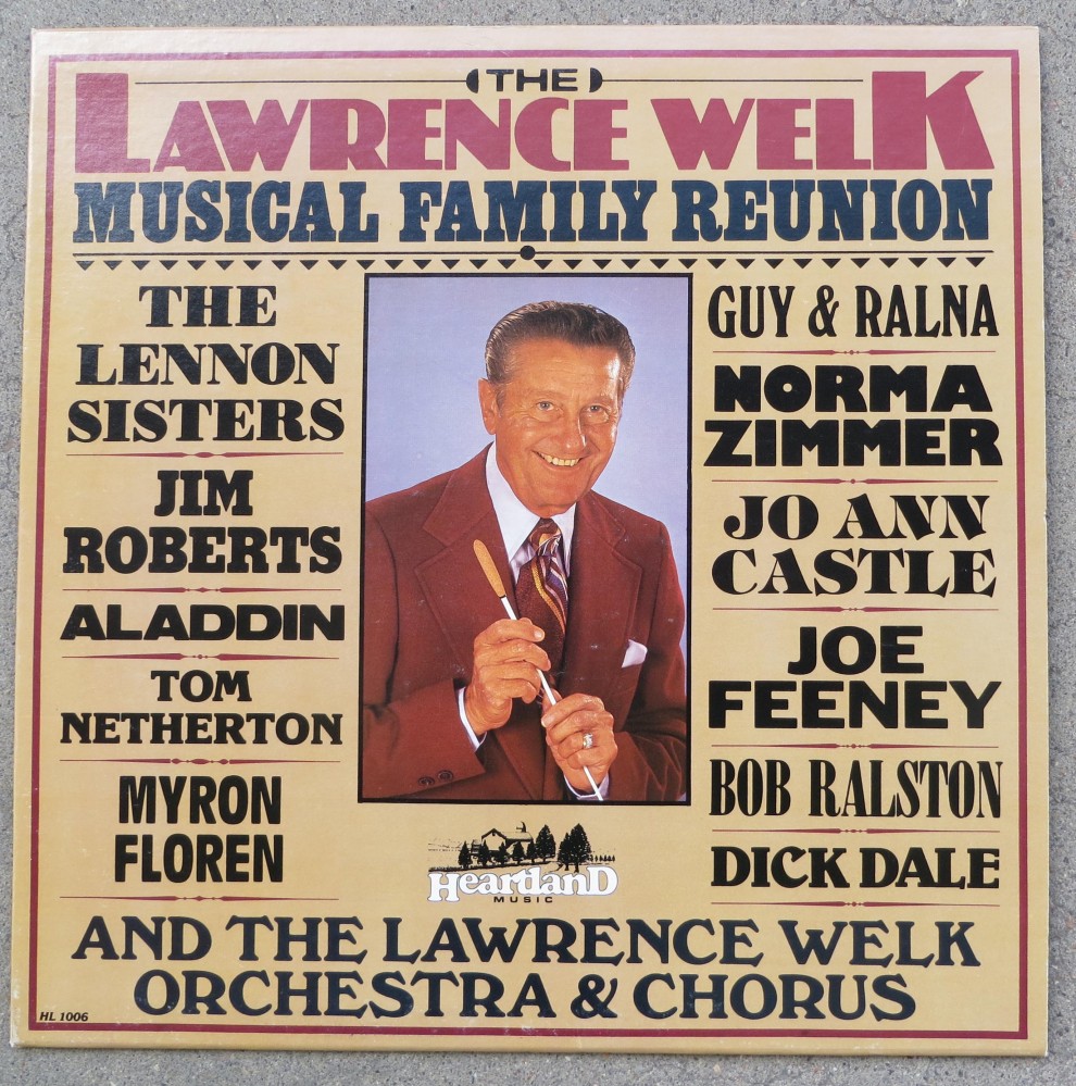 THE LAWRENCE WELK MUSICAL FAMILY REUNION LP