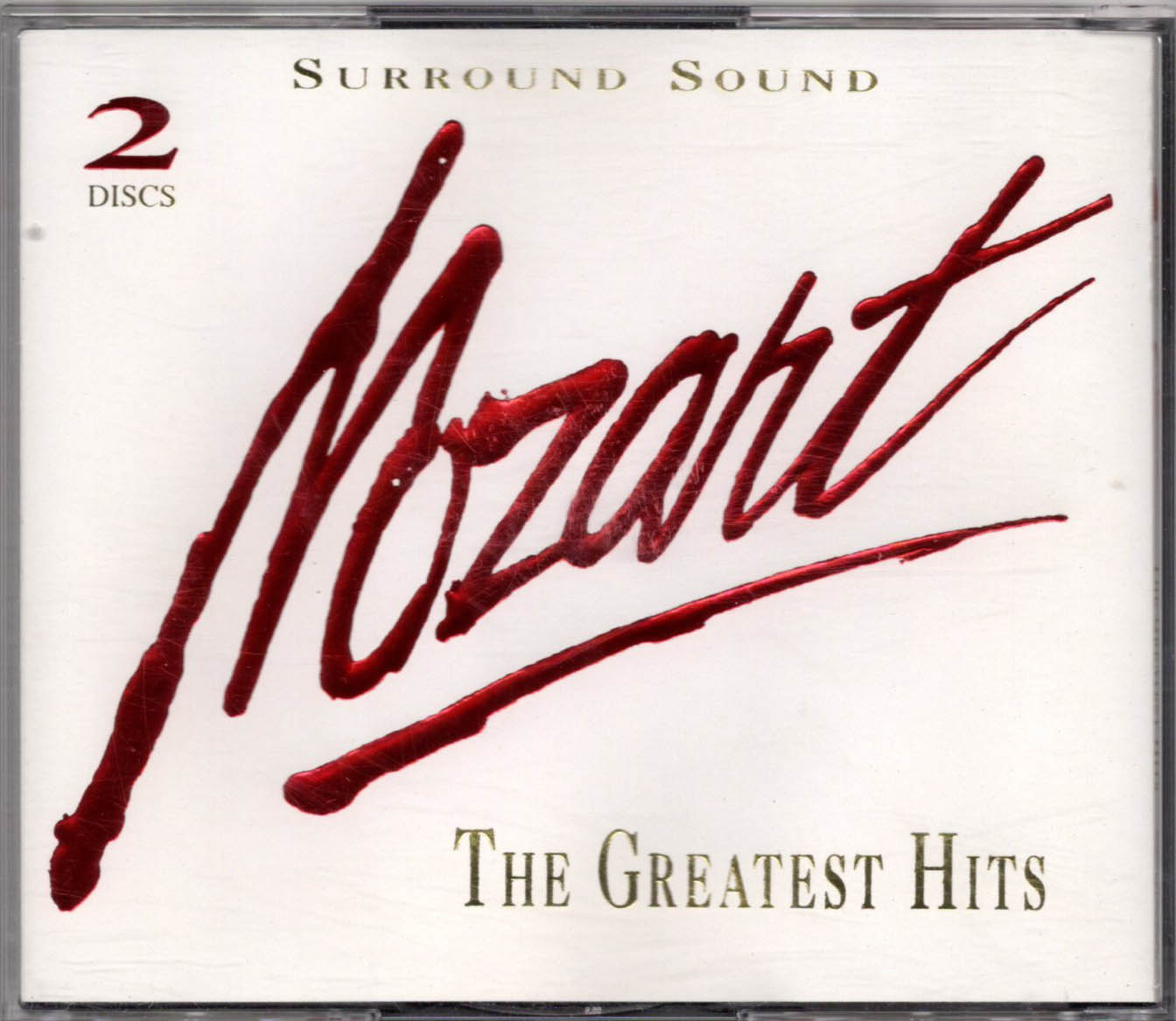 MOZART THE GREATEST HITS 1993 Double Disc CD