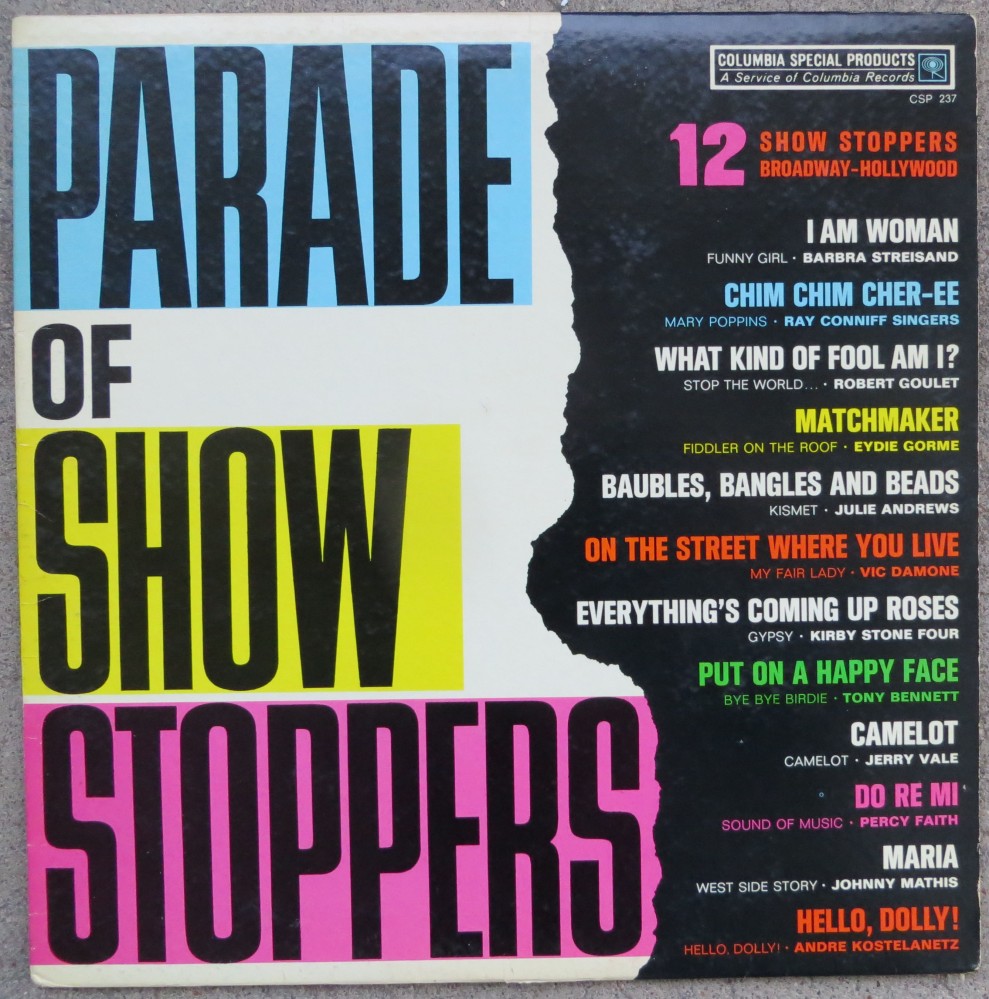 PARADE OF SHOW STOPPERS Columbia LP CSP 237, 12" LP