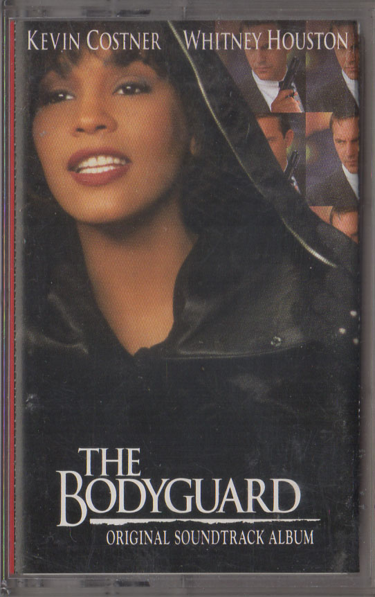 THE BODYGUARD Original Soundtrack, Whitney Houston, Arista Cassette 07822186994