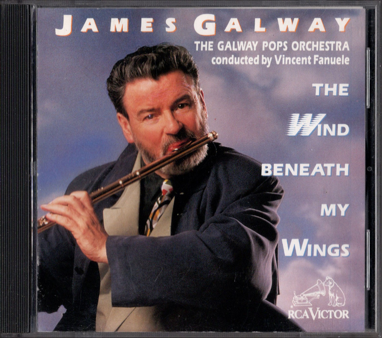 THE WIND BENEATH MY WINGS James Galway, 1991 CD