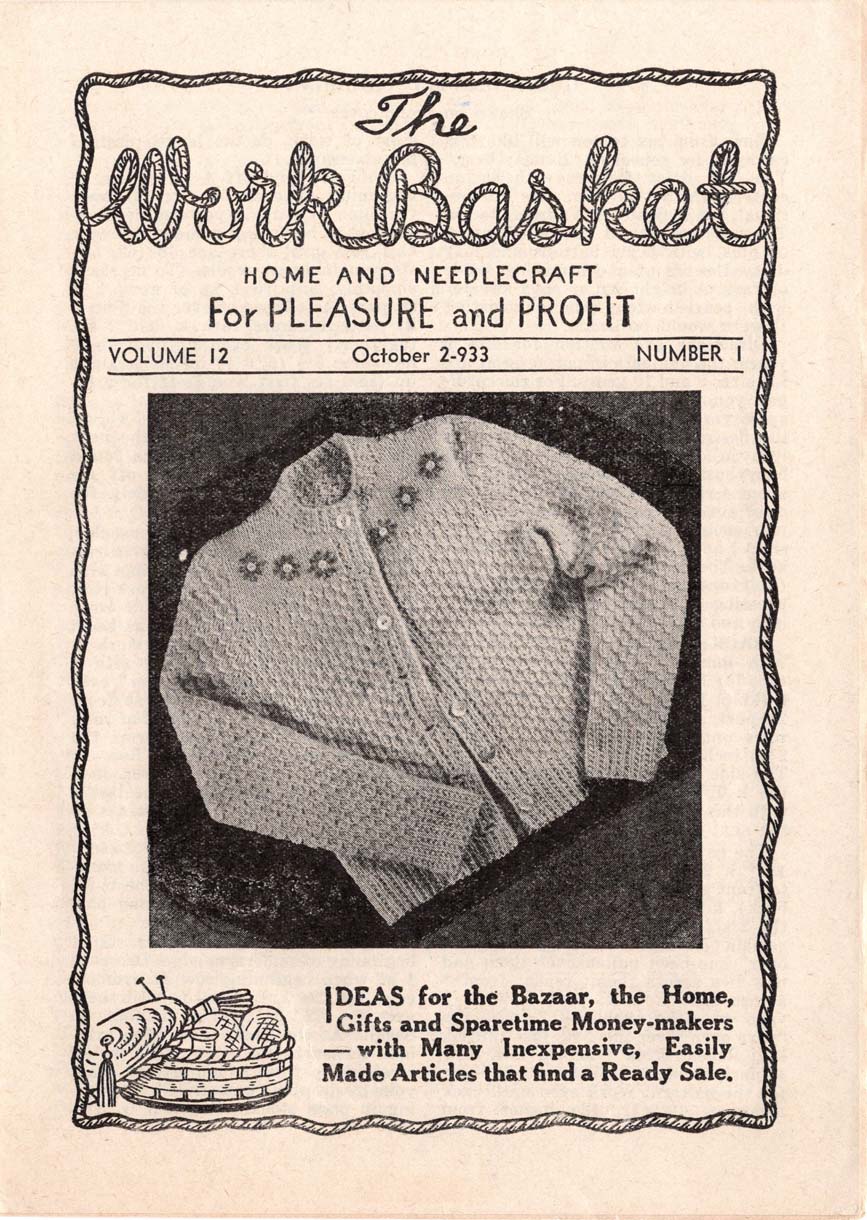THE WORKBASKET Volume 12, Number 1, October 1946 (2933)