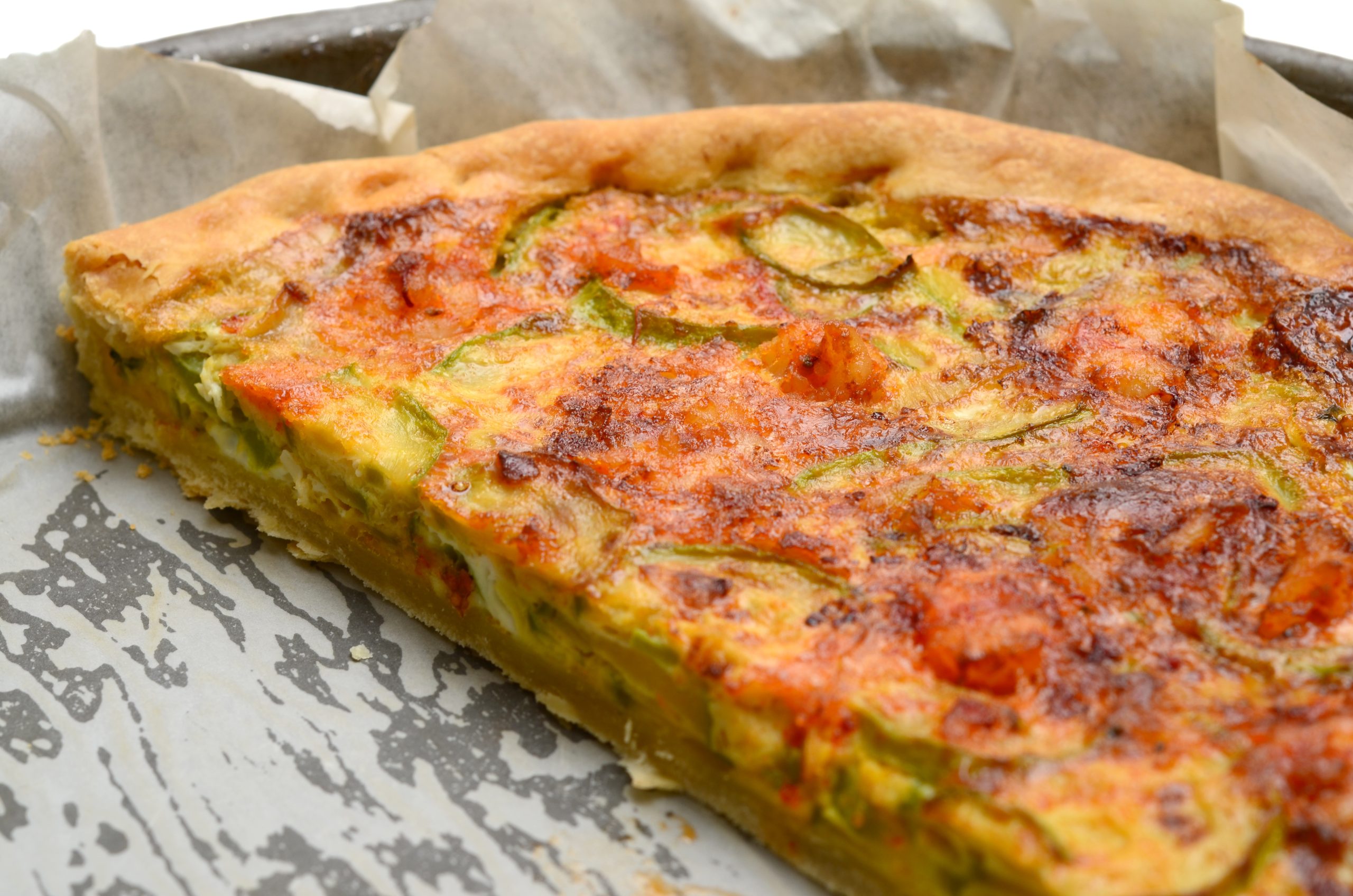 Torta Salata Fiori Di Zucca E Gamberi