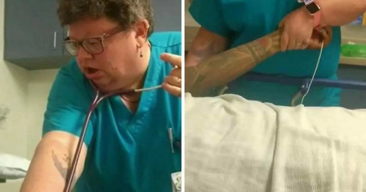 La dottoressa viene licenziata dopo che le immagini della telecamera
