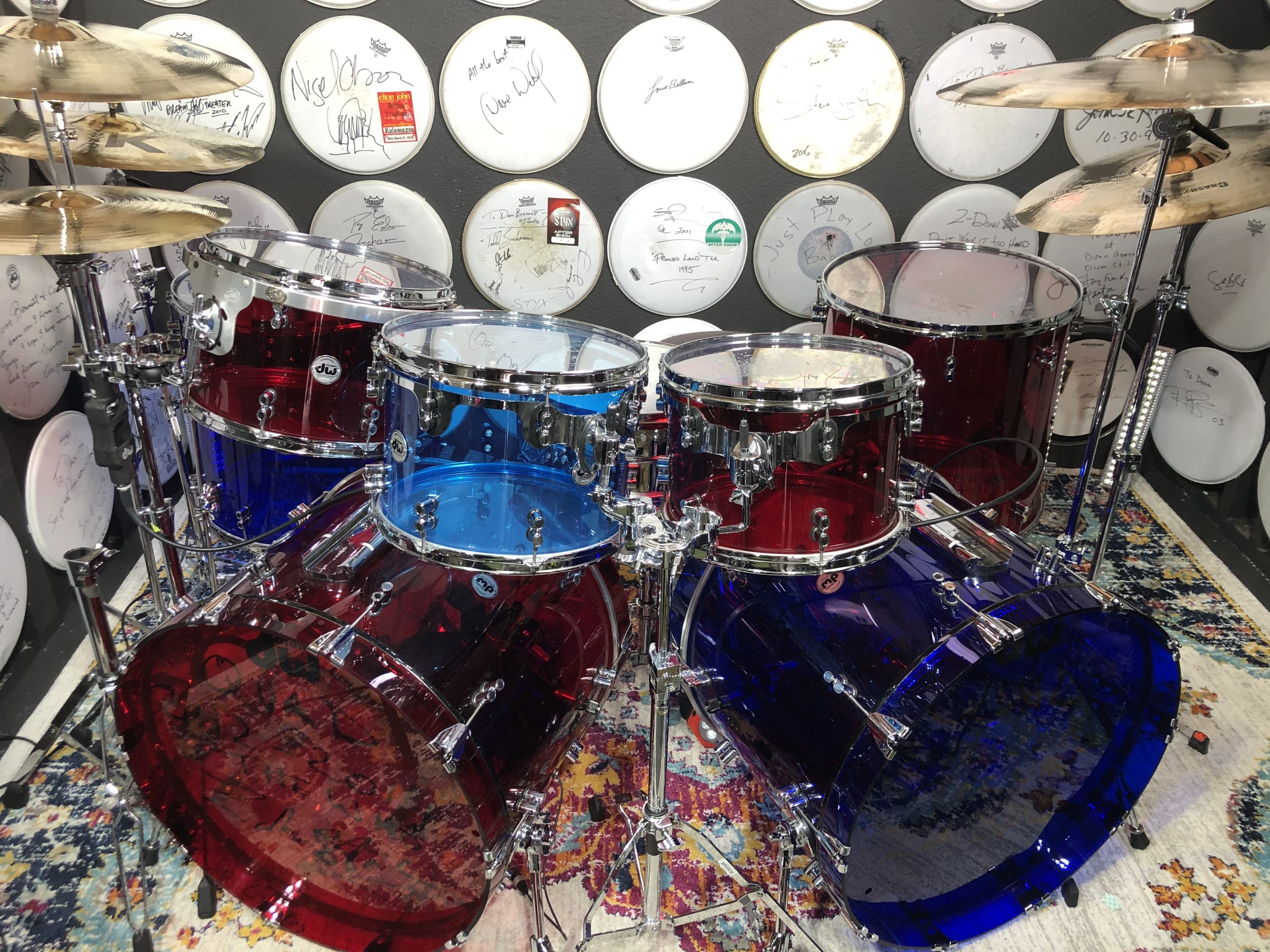 Zak Starkey's The Who 201213 Quadrophinia DW Custom Drum