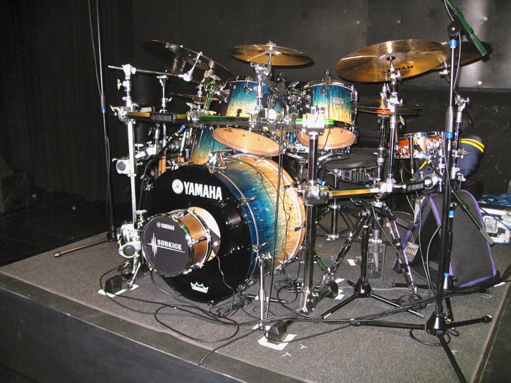 David Garibaldi's Tower of Power 2009 Yamaha Phoenix Drum Set. Complete