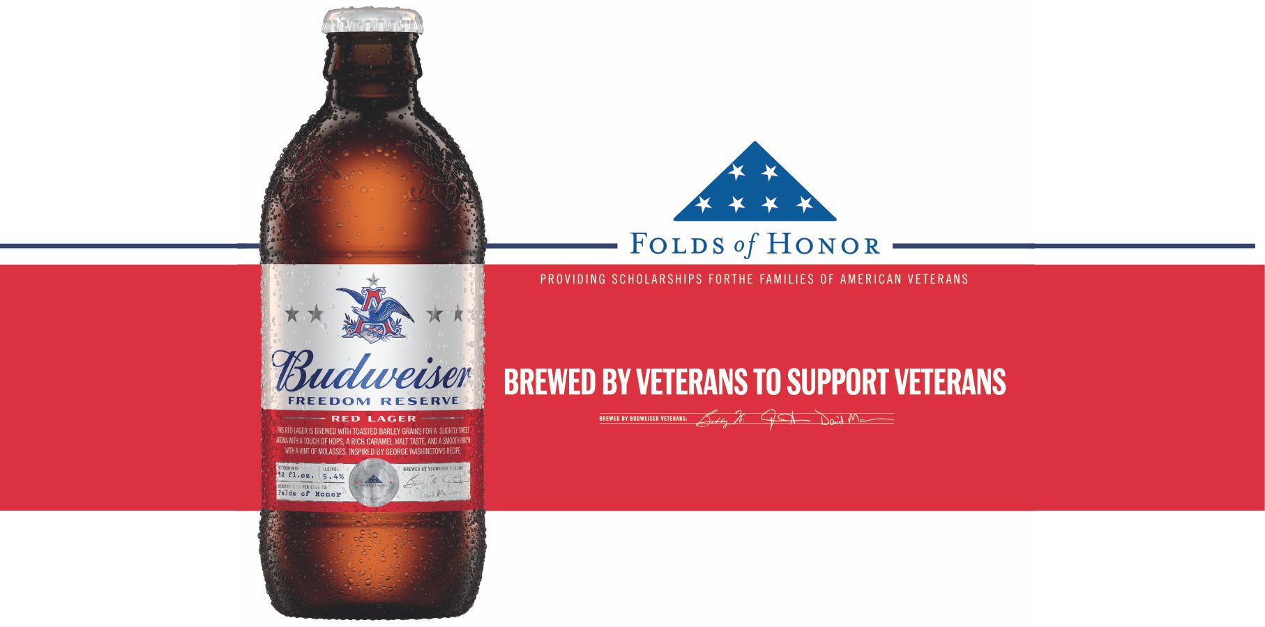 Honor Their Sacrifice, Educate Their Legacy With Budweiser Freedom