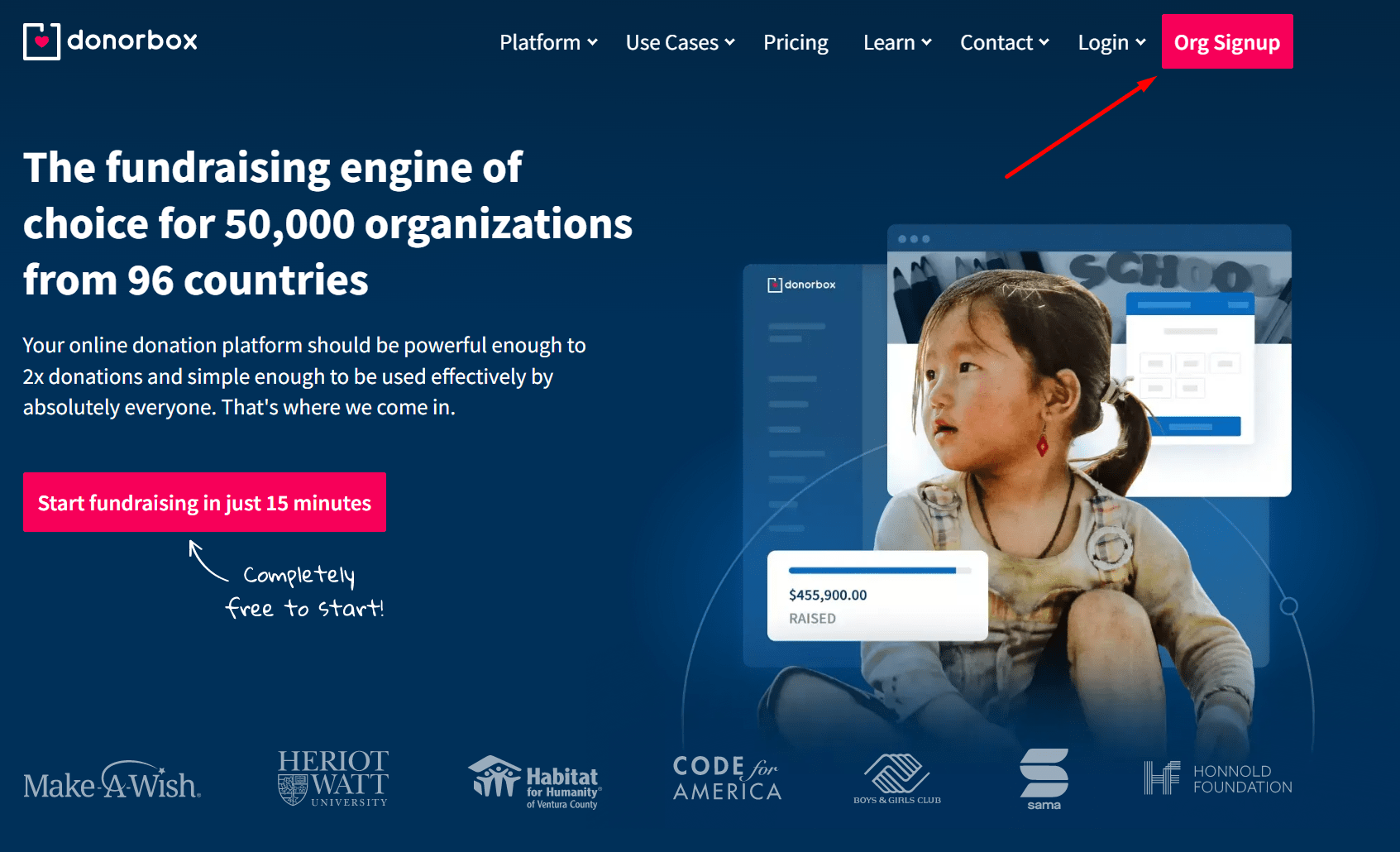How to create a Donorbox Org account Donorbox