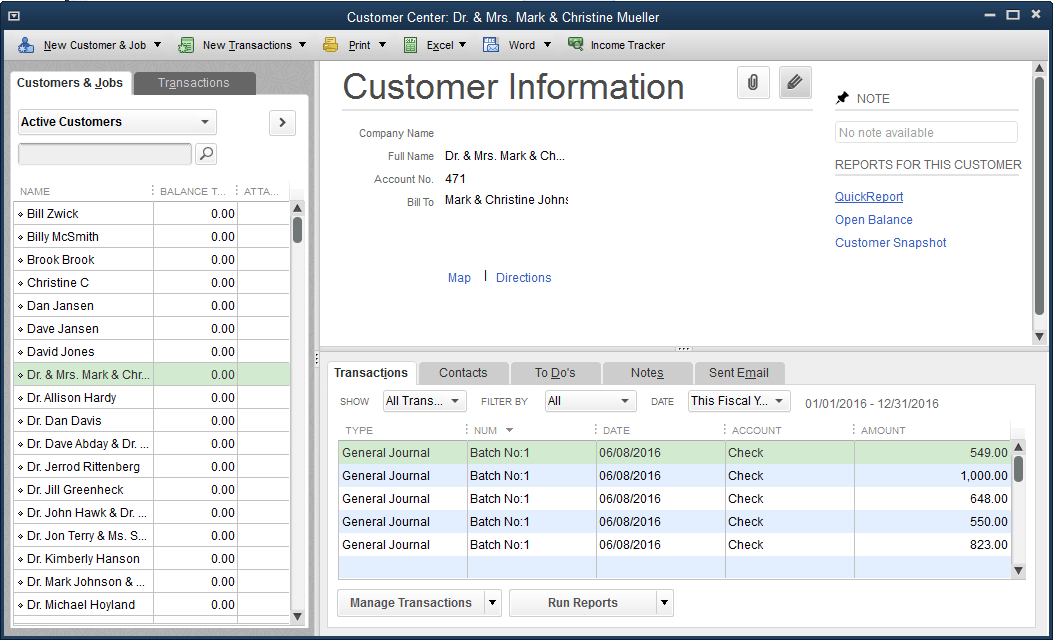 Integrating Transactions from DonorSnap to QuickBooks DonorSnap Support