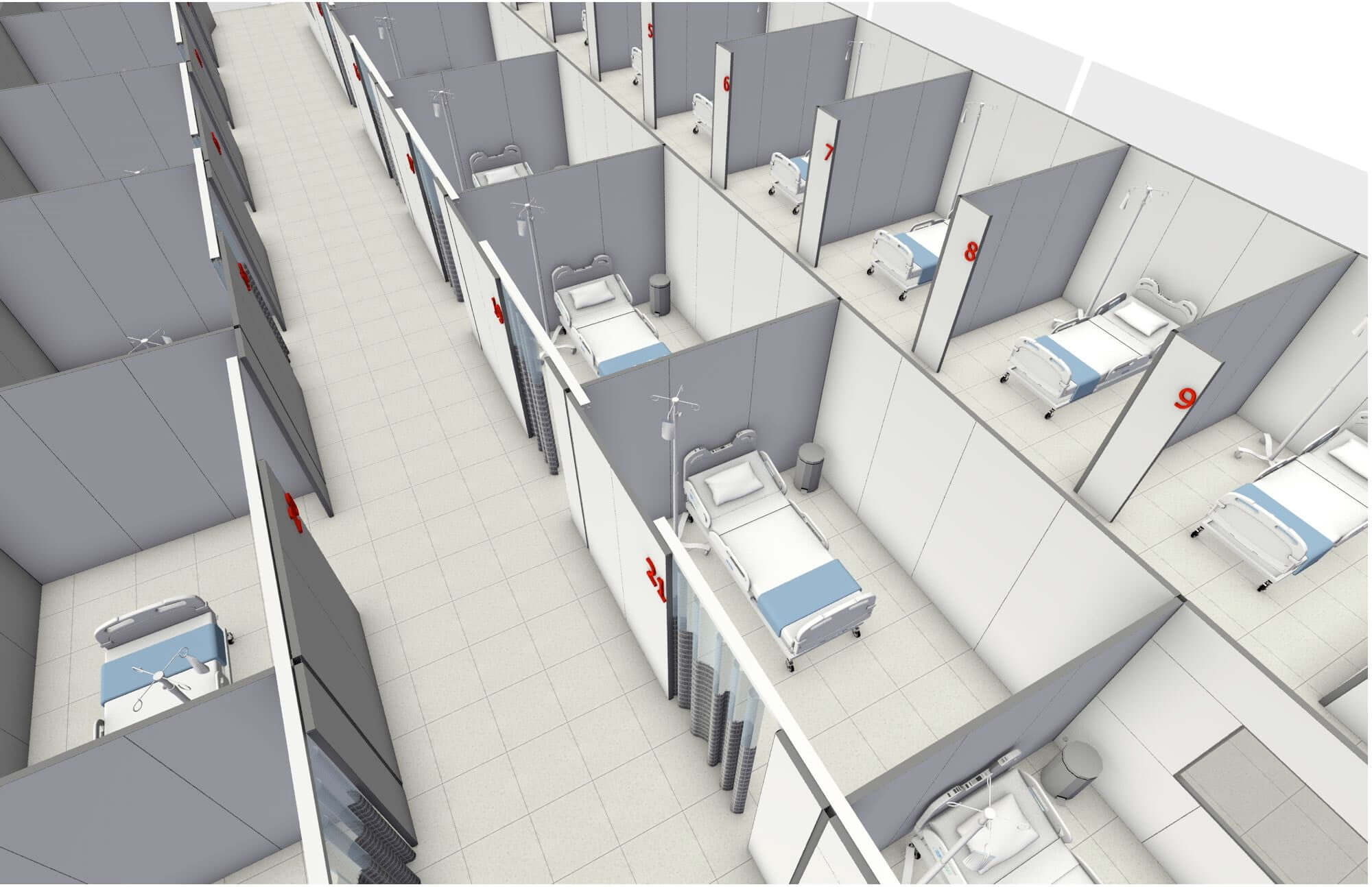 Ziekenhuis Tent Corona update. Donselaar Structures