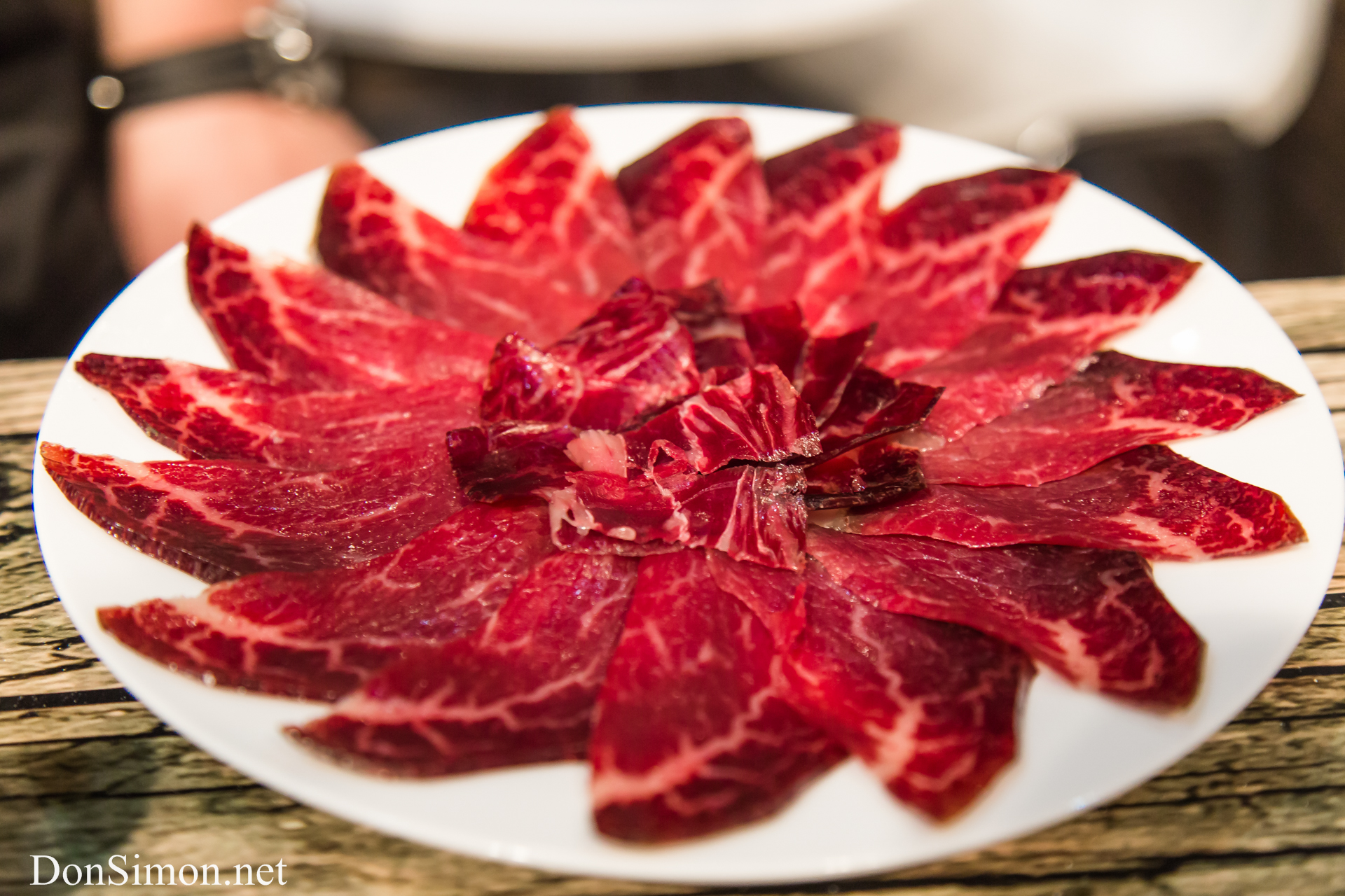 Cecina jamón de ternera