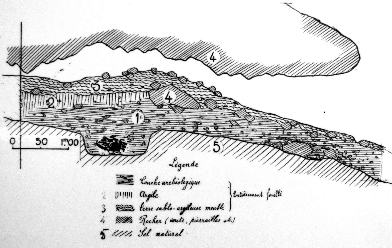 ChapelleauxSaints the Neanderthal / Neandertal skeleton