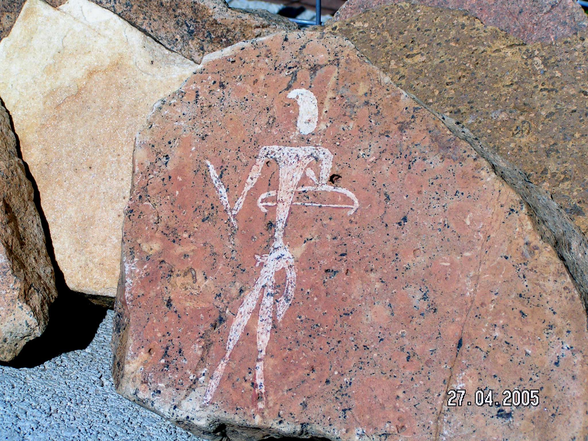 Namibia Rock paintings from Namibia in Africa