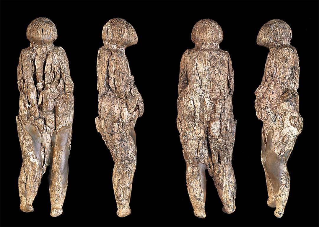 Venus of Zaraysk / Зарайск Венера, part of the KostenkiWillendorf culture