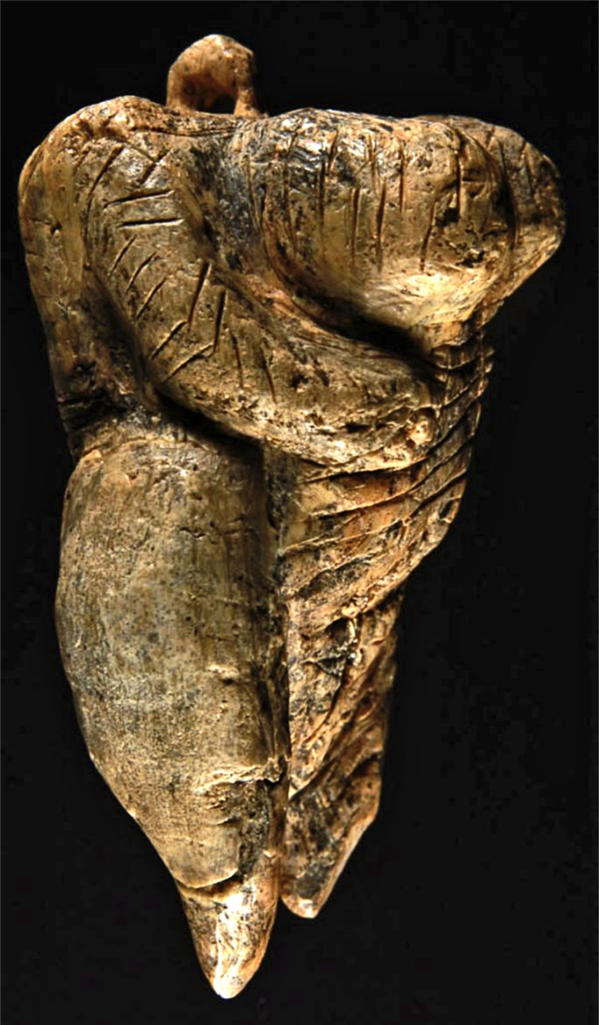 Replica de la venus paleolítica de Hohle Fels