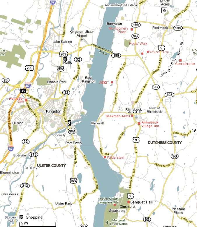 Kingston / Red Hook / Rhinecliff, NY