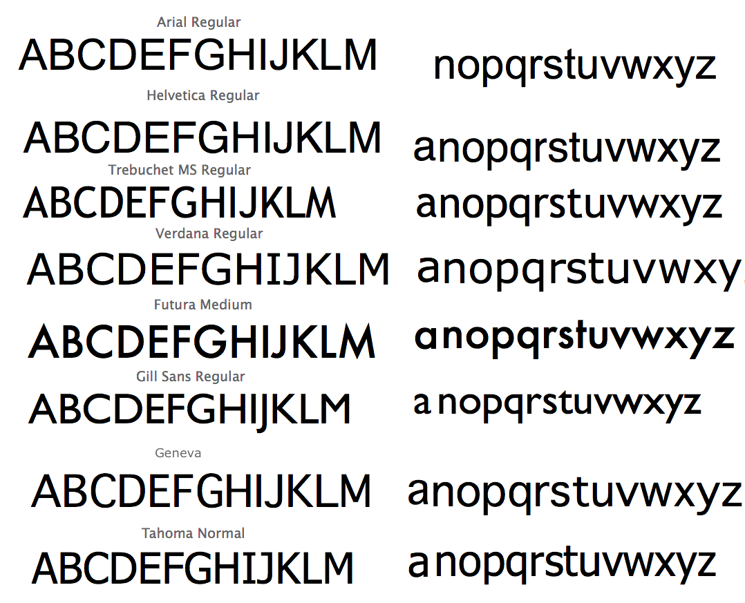 Fonts