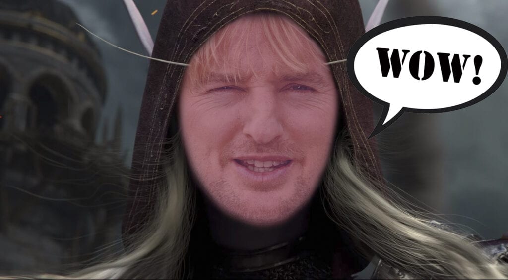 WATCH Owen Wilson Mod For World Of Warcraft Will Have You