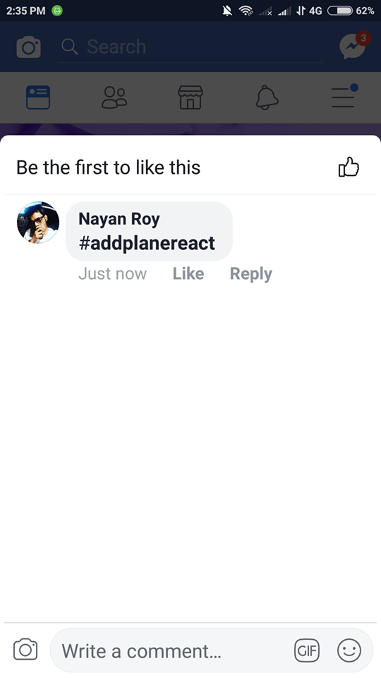 How To Add Plane React On Facebook (New Like Button Update)