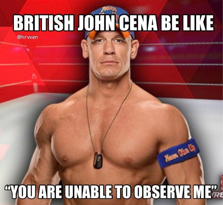 50+ Funny You Can't See Me John Cena Memes You Should Not Miss