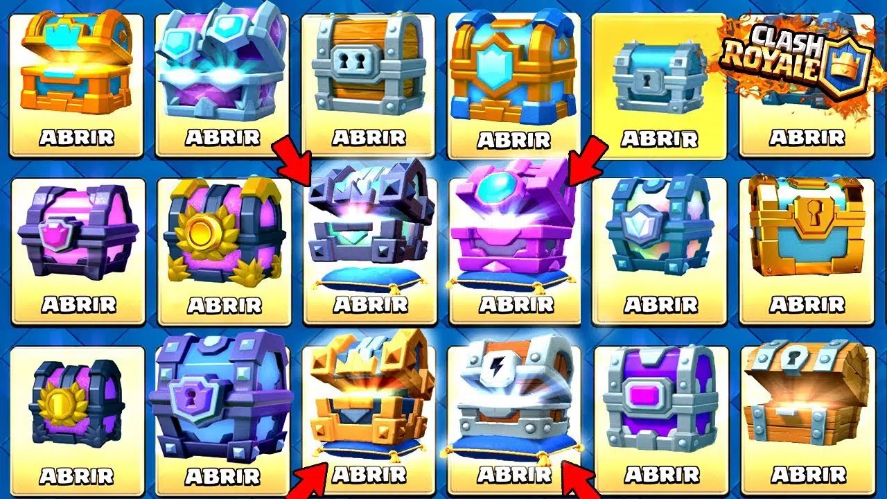 Todos los Cofres de Clash Royale 2024 ️ DONTRUKO