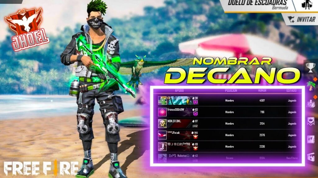 lᐈ Que Significa Decano en Free Fire 2022 DONTRUKO