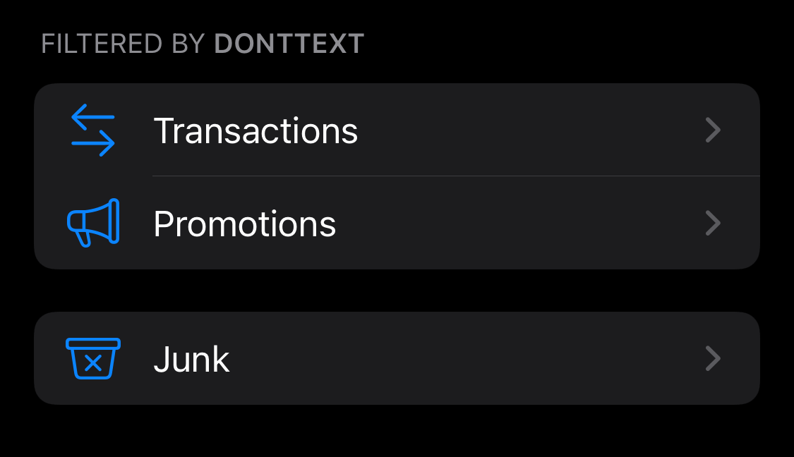 Does iPhone Have a Junk Folder for Text Messages? Dont Text