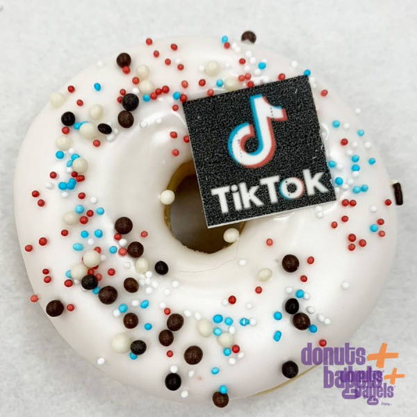 Tik Tok donut Donuts + Bagels