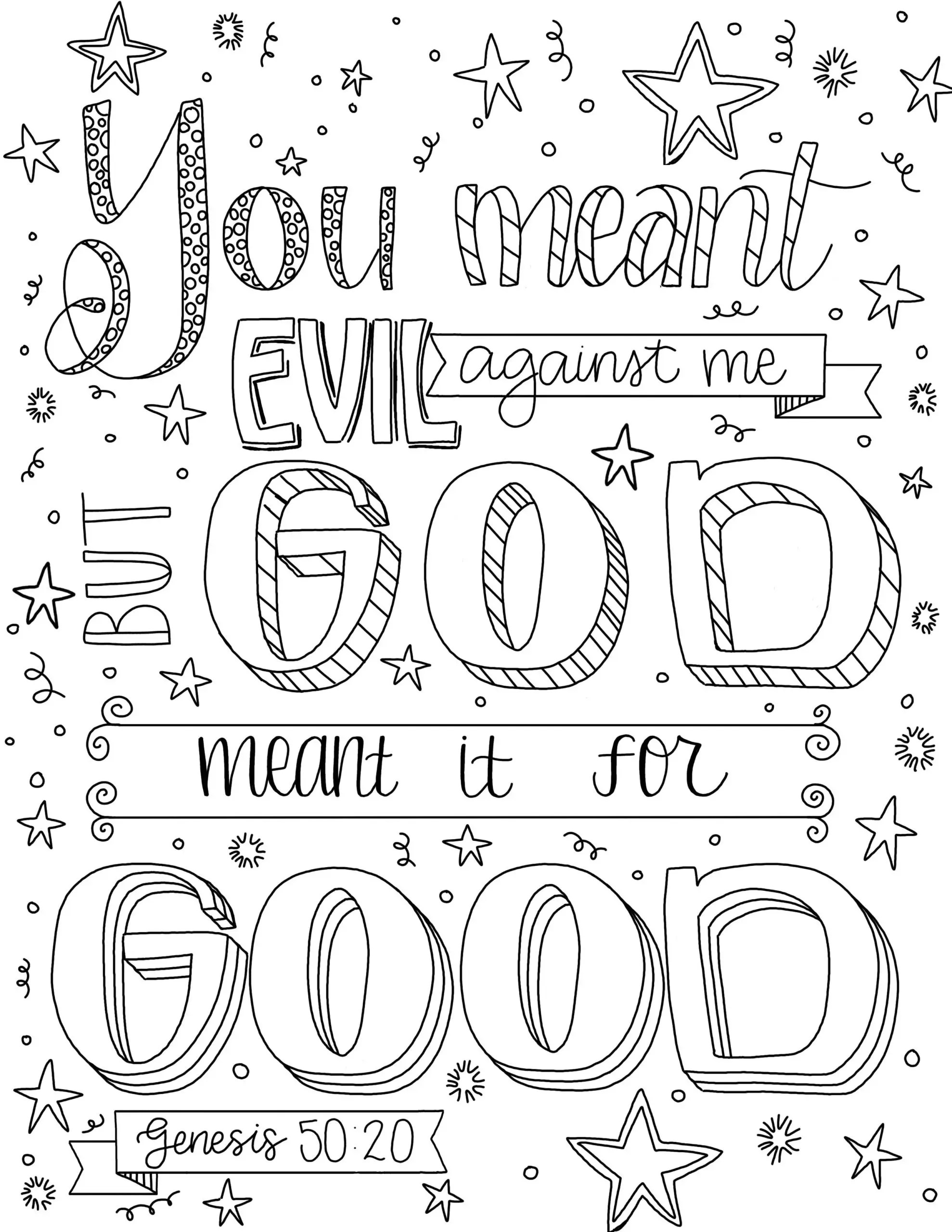 God Brings Peace In Egypt Coloring Page/Activity Sheet Ep. 044 Donuts and Devos