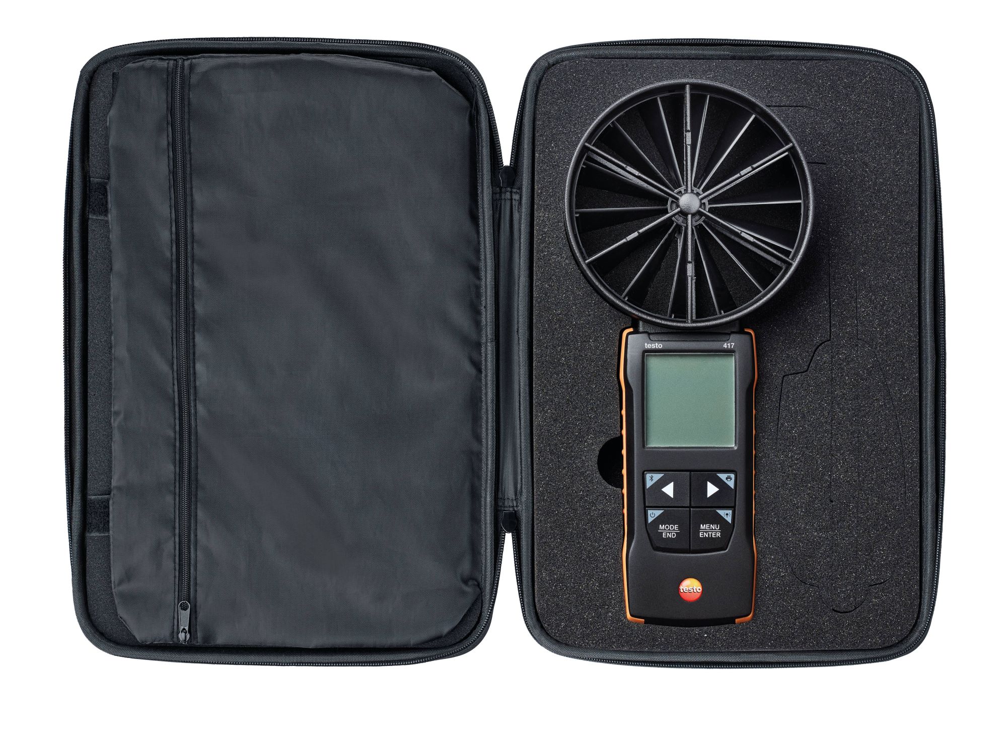 Testo 417 Digital 4 in vane anemometer with App Connection Don Wolf