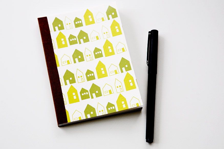 Recycled cardstock pocket notebook dooce®