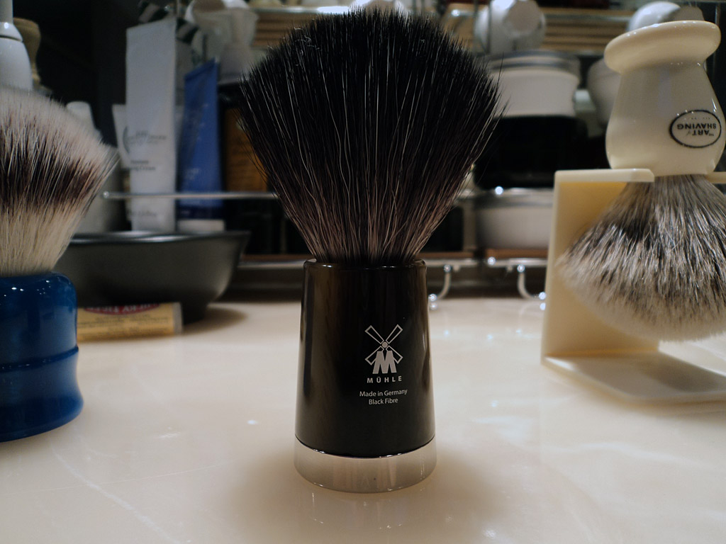 Muhle Basic 1 Black Synthetic Badger Shaving Brush Review