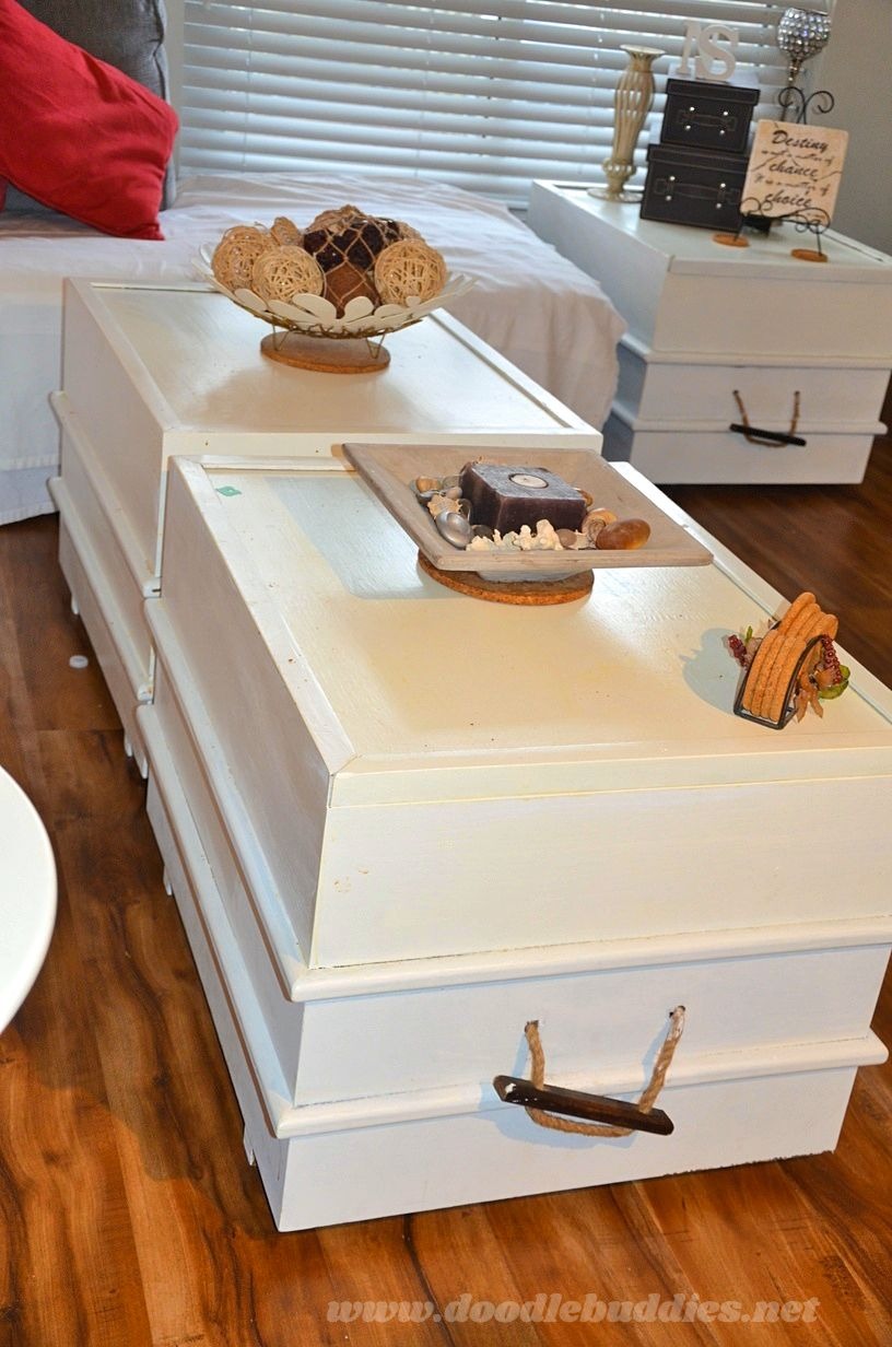 Furniture ( Wooden Chest) Makeover