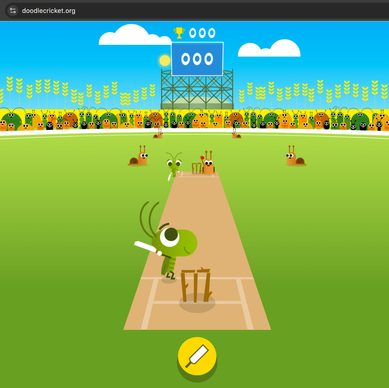 Doodle Cricket Play Google Doodle Cricket Game Free