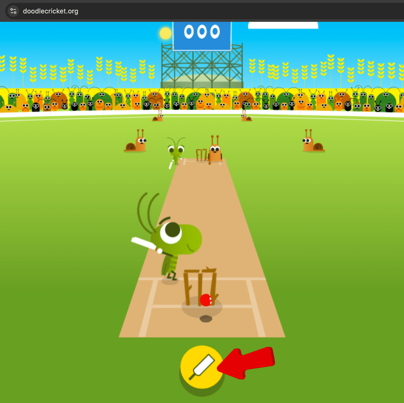 Doodle Cricket Play Google Doodle Cricket Game Free