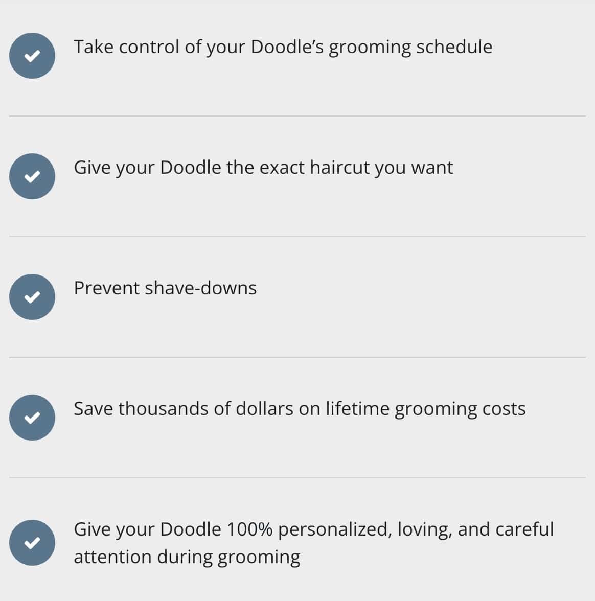 How to Groom a Doodle At Home Online Course Doodle Doods
