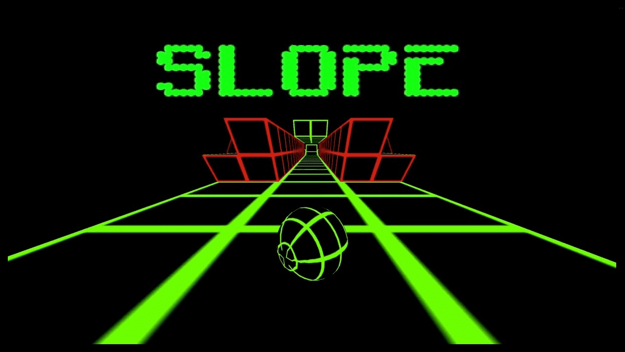 Slope Game Master The Neon Descent Doodle Jump