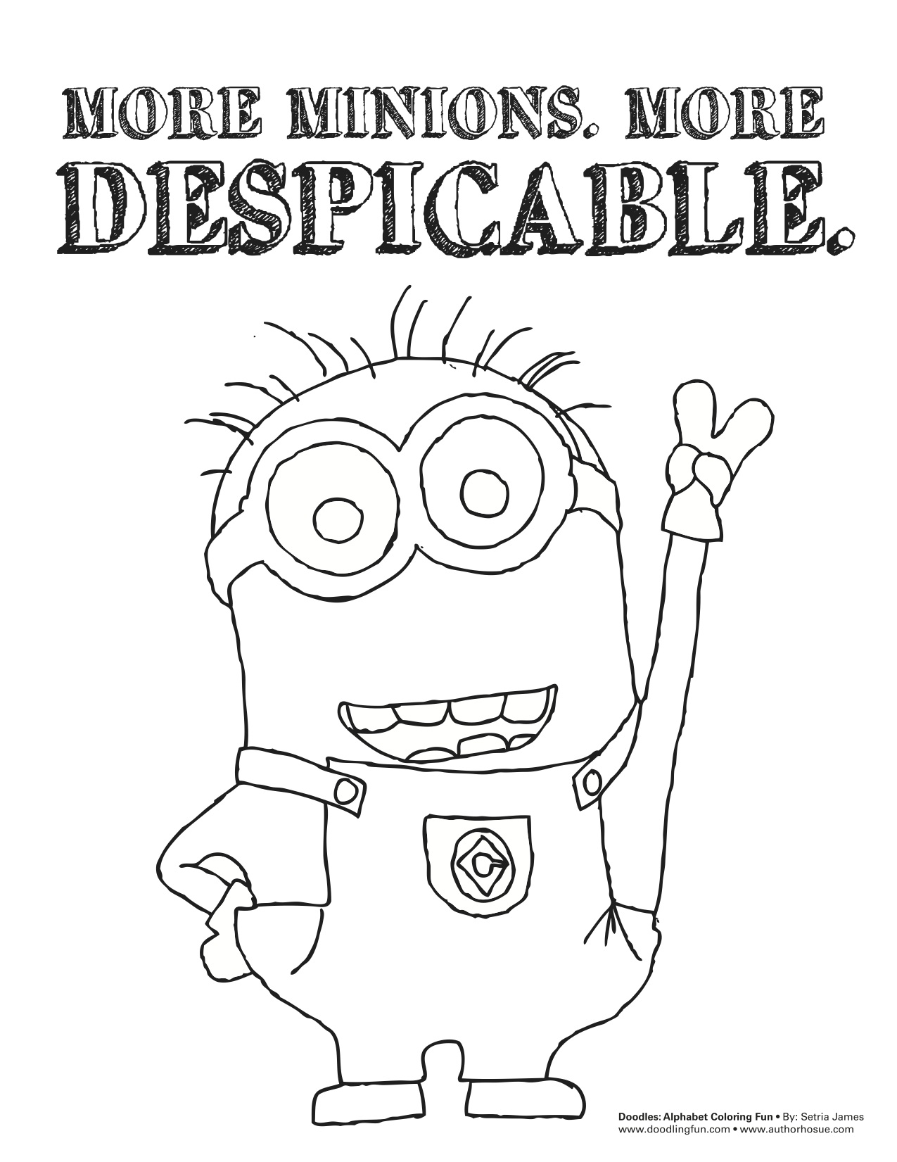 Despicable Me 2 Coloring Pages