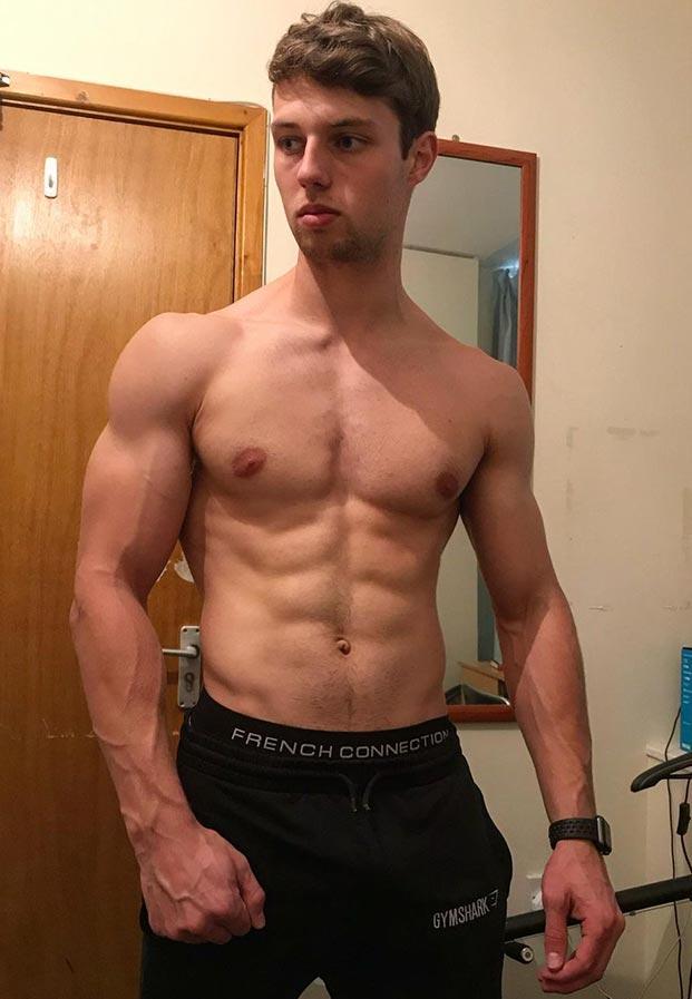 เปิดวาร์ปฝรั่งหล่อ Jacob Ward กล้ามซิกแพคแน่นโดนใจมาก