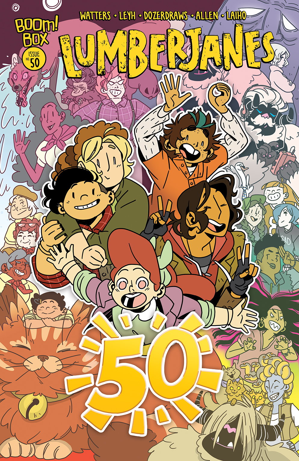 Preview 'Lumberjanes' celebrates a milestone with an oversized