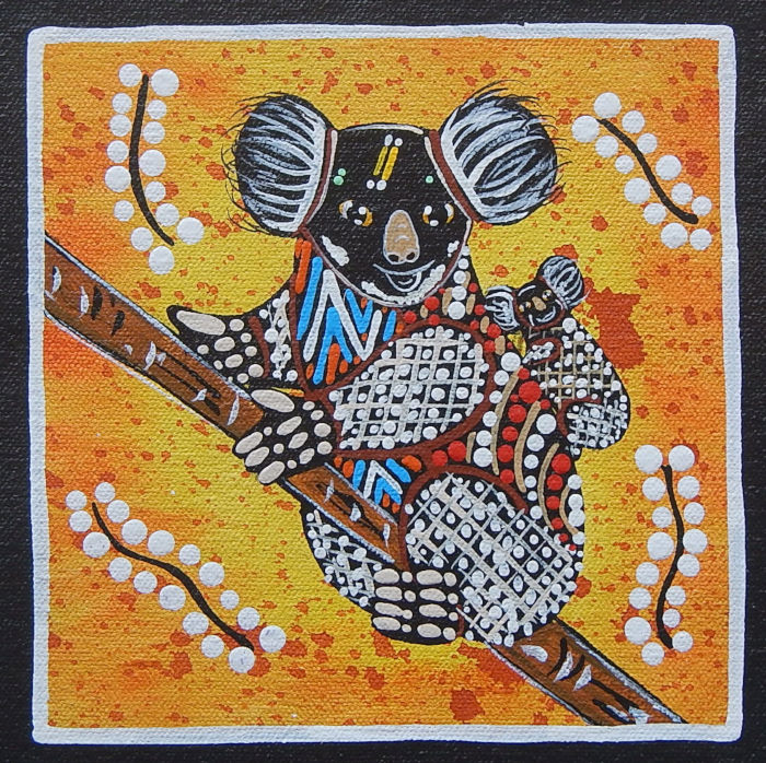 Koala Dreaming Doongal Aboriginal Art