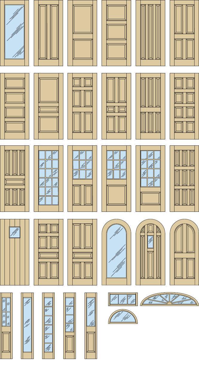 Custom Doors, Sidelites & Transoms Somerset Door & Column