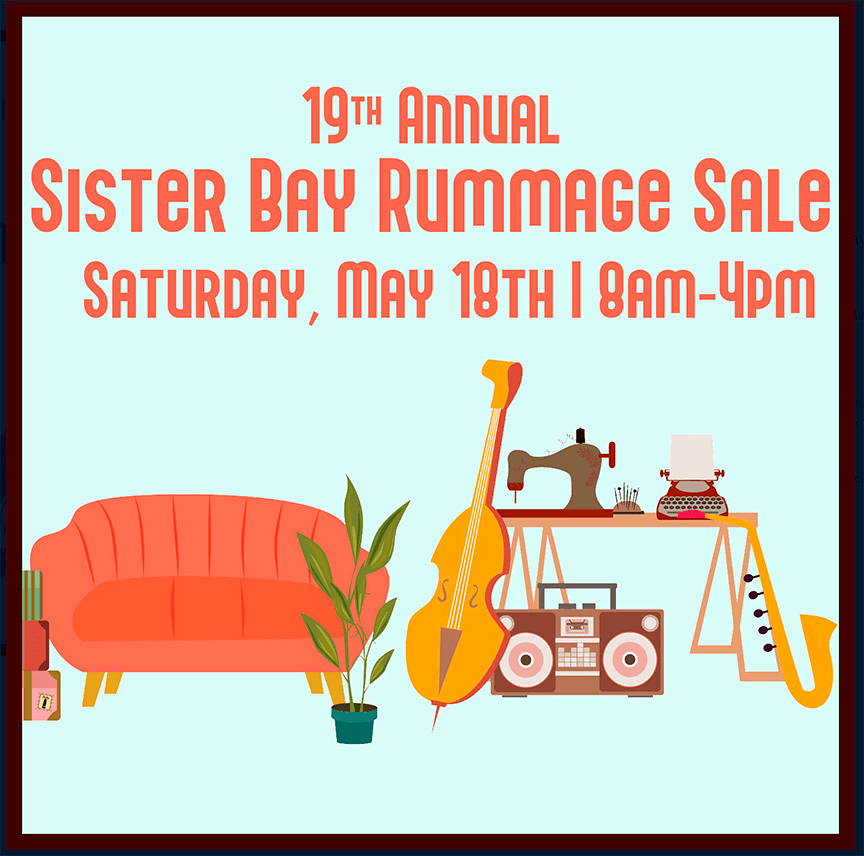 Sister Bay VillageWide Rummage Sale Door County Today