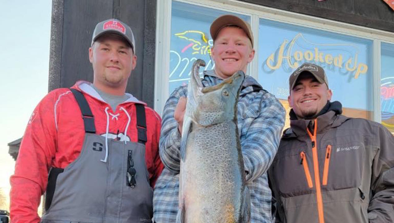 Top spot holds on day 2 of Bailey's Harbor Brown Trout Tournament