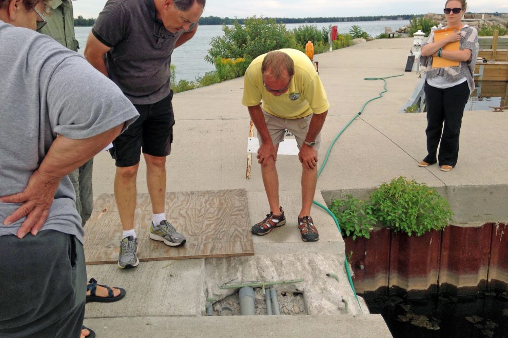 Water Problems Continue at Baileys Harbor Marina Door County Pulse